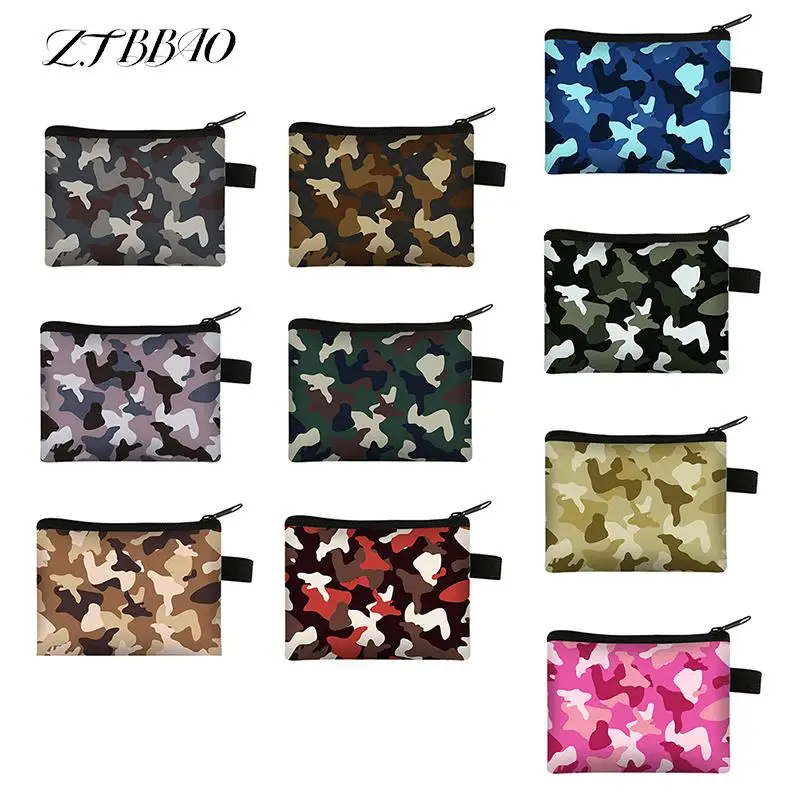 1PC New Children's Simple Zero Wallet Camouflage Pattern Portable Card Bag Coin Key Storage Bag To Customize Coin Purse Mini Bag
1PC New Children's Simple Zero Wallet Camouflage Pattern Portable Card Bag Coin Key Storage Bag To Customize Coin Purse Mini Bag