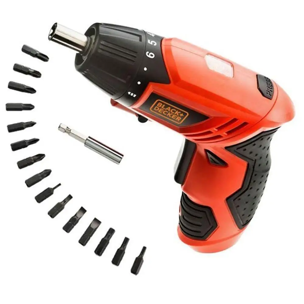 Литий-ионная аккумуляторная отвертка Black Decker KC4815L 3,6 В + Бит для отвертки 15 шт.
Литий-ионная аккумуляторная отвертка Black Decker KC4815L 3,6 В + Бит для отвертки 15 шт.