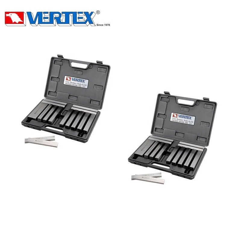 VERTEX VP-128A High Quality Precision Parallel Set Parallel Block Set 28Pcs Ground Paralles With 0.01MM Vise Paralles
VERTEX VP-128A High Quality Precision Parallel Set Parallel Block Set 28Pcs Ground Paralles With 0.01MM Vise Paralles