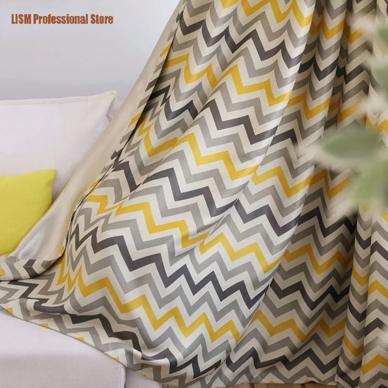 Curtains for Living Room Yellow Striped Printed Blackout Blinds Modern Window Curtains for Bedroom Kids Curtains for Wedding 
Curtains for Living Room Yellow Striped Printed Blackout Blinds Modern Window Curtains for Bedroom Kids Curtains for Wedding