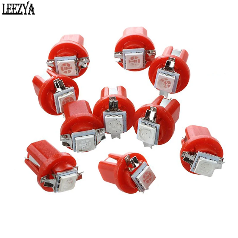 10x LED Bulb T5 B8.5D B8.5 Instrument Panel Indicator Dashboard Auto Interior Light B8 5D Car Gauge Speedo Dash Cluster Lamp 12V
10x LED Bulb T5 B8.5D B8.5 Instrument Panel Indicator Dashboard Auto Interior Light B8 5D Car Gauge Speedo Dash Cluster Lamp 12V