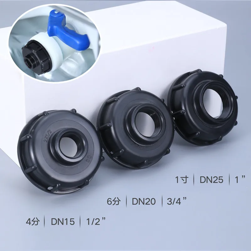 IBC water Tank adapter 60mm Coarse Thread to 1/2" 3/4" 1" Female Thread Connector Tool Garden Watering Valve Fittings
IBC water Tank adapter 60mm Coarse Thread to 1/2" 3/4" 1" Female Thread Connector Tool Garden Watering Valve Fittings