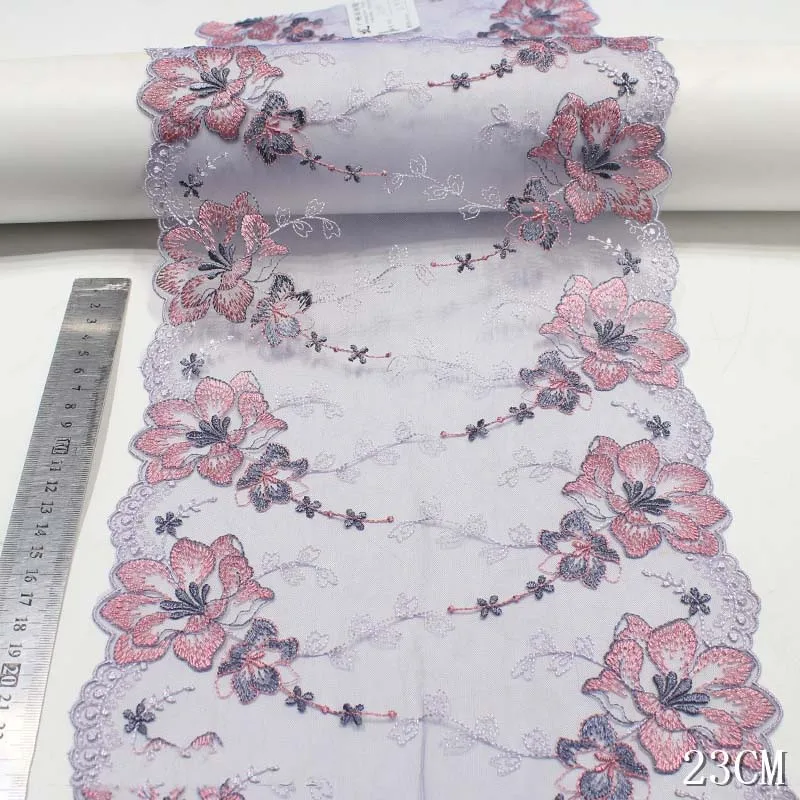 29Yards Polyester Soft Mesh Embroidery Lace Trimmings Dress Accessories Purple Black Lace Fabric Sewing Crafts Doll Material
29Yards Polyester Soft Mesh Embroidery Lace Trimmings Dress Accessories Purple Black Lace Fabric Sewing Crafts Doll Material