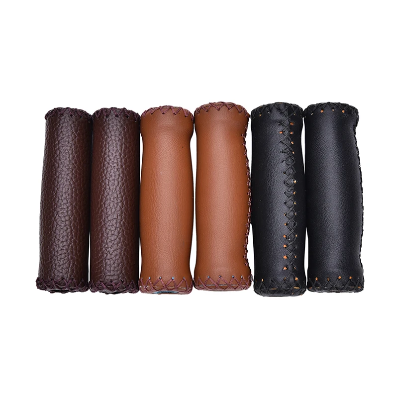 New 1Pair Coffee White Brown Vintage Retro Artificial Leather Cycling Riding MTB Road Mountain Bike Bicycle Handlebar Grip Ends
New 1Pair Coffee White Brown Vintage Retro Artificial Leather Cycling Riding MTB Road Mountain Bike Bicycle Handlebar Grip Ends