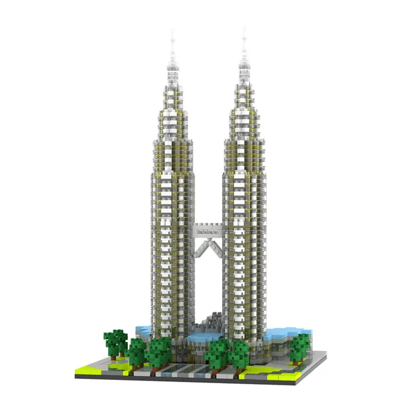 2351 Pcs 1641 Pcs World Famous Model Building Kit Block Small Particle Twin Bridges Twin Towers Big Ben Pyramid Blocks Toys
2351 Pcs 1641 Pcs World Famous Model Building Kit Block Small Particle Twin Bridges Twin Towers Big Ben Pyramid Blocks Toys