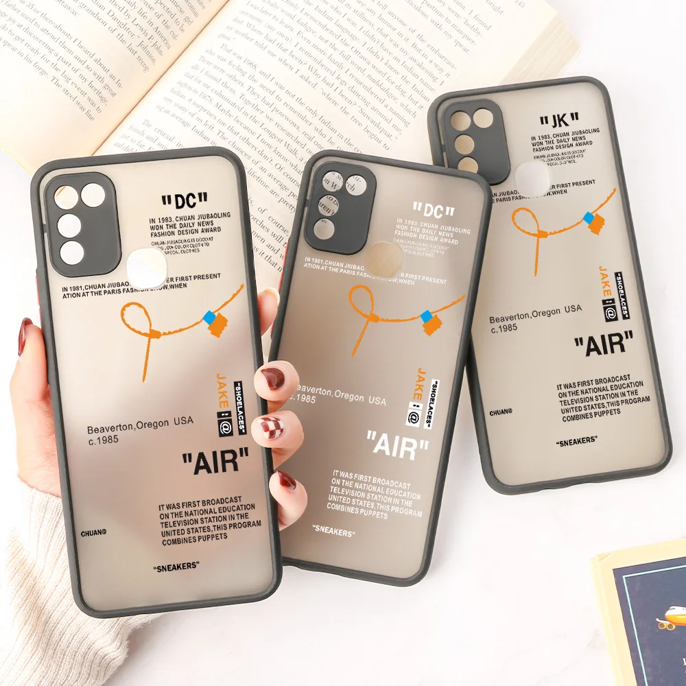 

Hot Street Sport Brand Phone Case For Oneplus 9 Pro 8 7 8T 6T Cases Tecno Camon 11 12 Infinix Hot 10 8 9 Play 11S Spark GO Cover