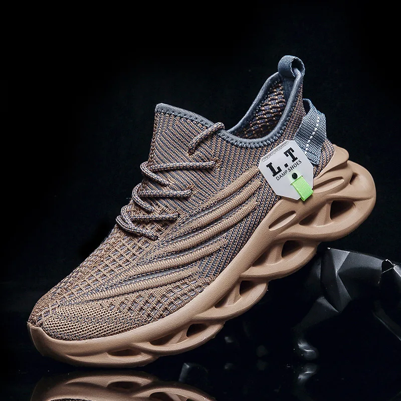 Men's shoes summer breathable fly woven sports casual shoes thick bottom blade mesh face fashion running shoes
Men's shoes summer breathable fly woven sports casual shoes thick bottom blade mesh face fashion running shoes