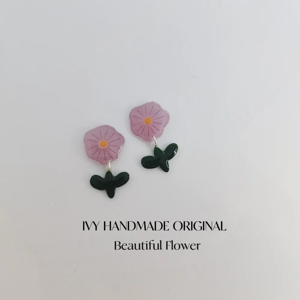 Purple Flower Stud Earrings For Women Korean Fashion Trend Red Tulips Jewelry Cute Earrings Aesthetic Design Sweet Girl Gift
Purple Flower Stud Earrings For Women Korean Fashion Trend Red Tulips Jewelry Cute Earrings Aesthetic Design Sweet Girl Gift