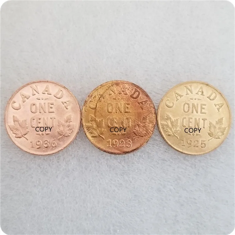 Canada 1923,1925,1936 1 Cents Gold Plated Commemorative Collector Coin Gift Lucky Challenge Coin COPY COIN
Canada 1923,1925,1936 1 Cents Gold Plated Commemorative Collector Coin Gift Lucky Challenge Coin COPY COIN