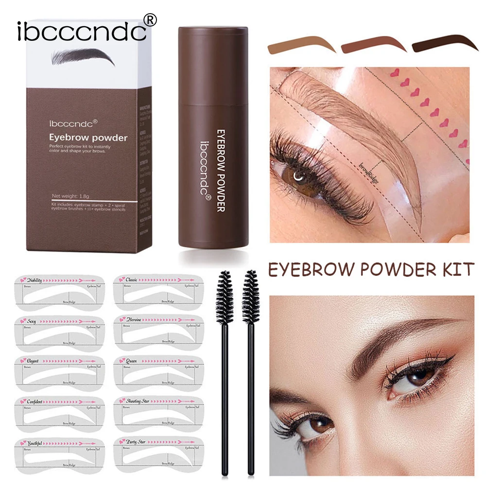 New Eyebrow Stamp Shaping Makeup Waterproof Brow Powder Natural Eye Eyebrow Stick Hair Line Contour Brown Black 6 Color
New Eyebrow Stamp Shaping Makeup Waterproof Brow Powder Natural Eye Eyebrow Stick Hair Line Contour Brown Black 6 Color