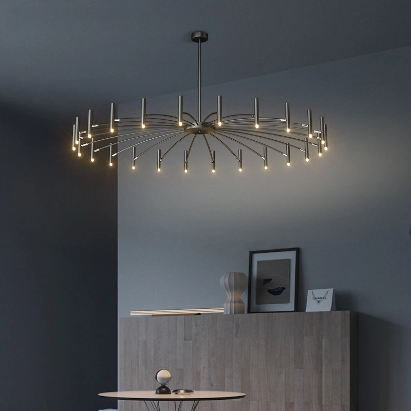 Led Art Chandelier Pendant Lamp Light Room Decor Christmas Decoration Post Modern Minimalist Strip Design Living Home Hanging
Led Art Chandelier Pendant Lamp Light Room Decor Christmas Decoration Post Modern Minimalist Strip Design Living Home Hanging