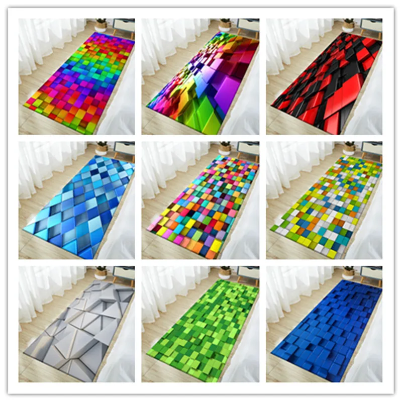 Kitchen Mat Entrance Doormat Living Room Bedroom Floor Decoration Long Carpet 3D Pattern Hallway Bathroom Anti-Slip Rug
Kitchen Mat Entrance Doormat Living Room Bedroom Floor Decoration Long Carpet 3D Pattern Hallway Bathroom Anti-Slip Rug