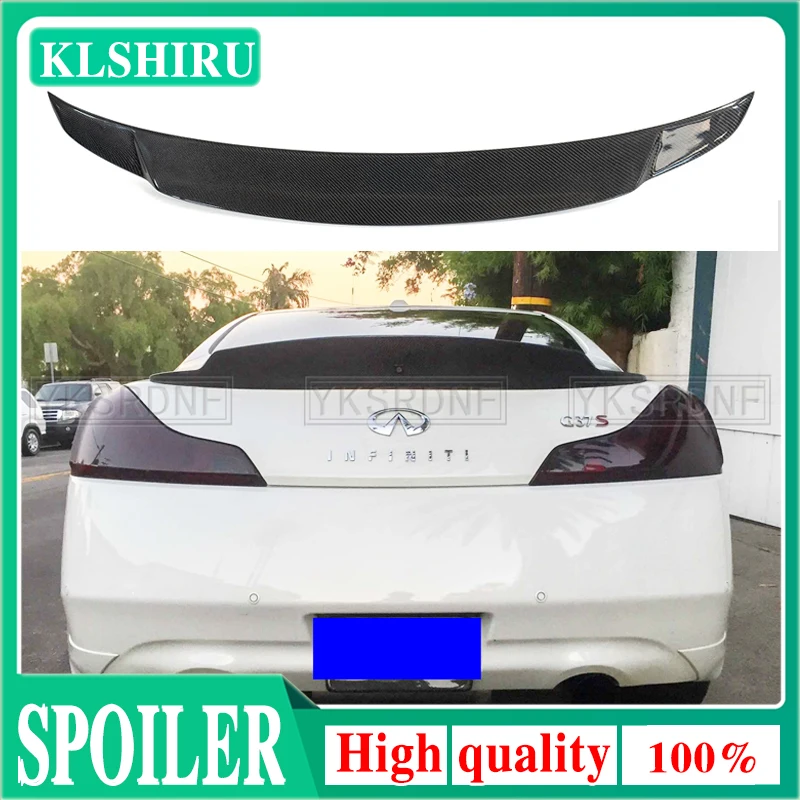 For Infiniti G37 4-Door BASE Sedan 2009 - 2013 G25 2011 - 2012 Carbon Fiber / FRP Unpainted Rear Trunk Boot Lip Spoiler Wing
For Infiniti G37 4-Door BASE Sedan 2009 - 2013 G25 2011 - 2012 Carbon Fiber / FRP Unpainted Rear Trunk Boot Lip Spoiler Wing