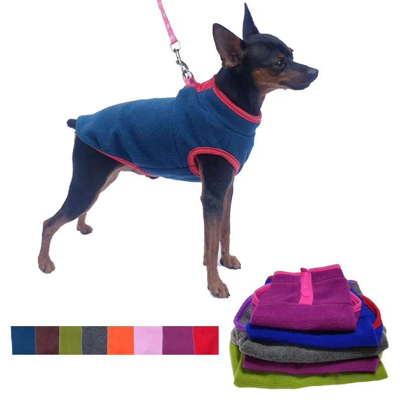 Fleece Dog Clothes For Small Dogs Spring Autumn Warm Puppy Cats Vest Shih Tzu Chihuahua Clothing French Bulldog Jacket Pug Coats
Fleece Dog Clothes For Small Dogs Spring Autumn Warm Puppy Cats Vest Shih Tzu Chihuahua Clothing French Bulldog Jacket Pug Coats