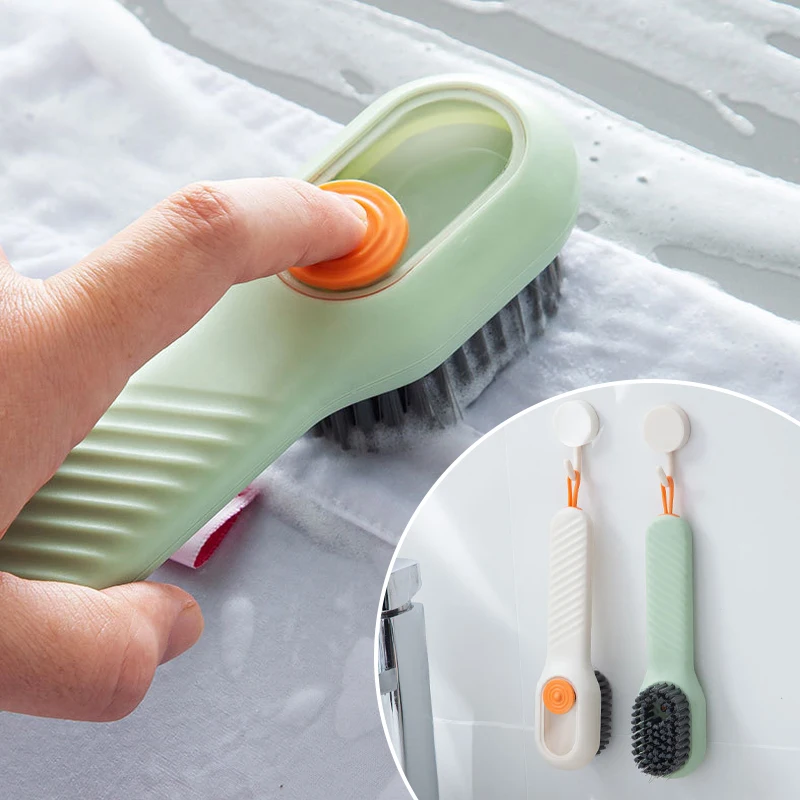 Multifunctional Automatic Discharge Liquid Shoe Brush Cleaner Soap Dispenser Cleaning Brush for Footwear Household Cleaning Tool
Multifunctional Automatic Discharge Liquid Shoe Brush Cleaner Soap Dispenser Cleaning Brush for Footwear Household Cleaning Tool