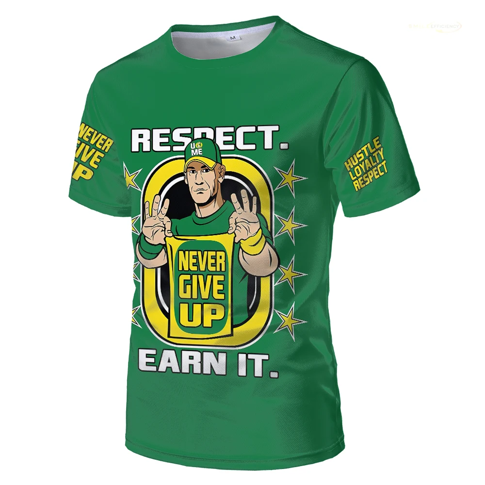 Summer 2022 New Hot Selling Casual Short Sleeve WWE John T-shirt Outdoor Sports Enthusiast Breathable Quick Dry T-shirt Oversize
Summer 2022 New Hot Selling Casual Short Sleeve WWE John T-shirt Outdoor Sports Enthusiast Breathable Quick Dry T-shirt Oversize