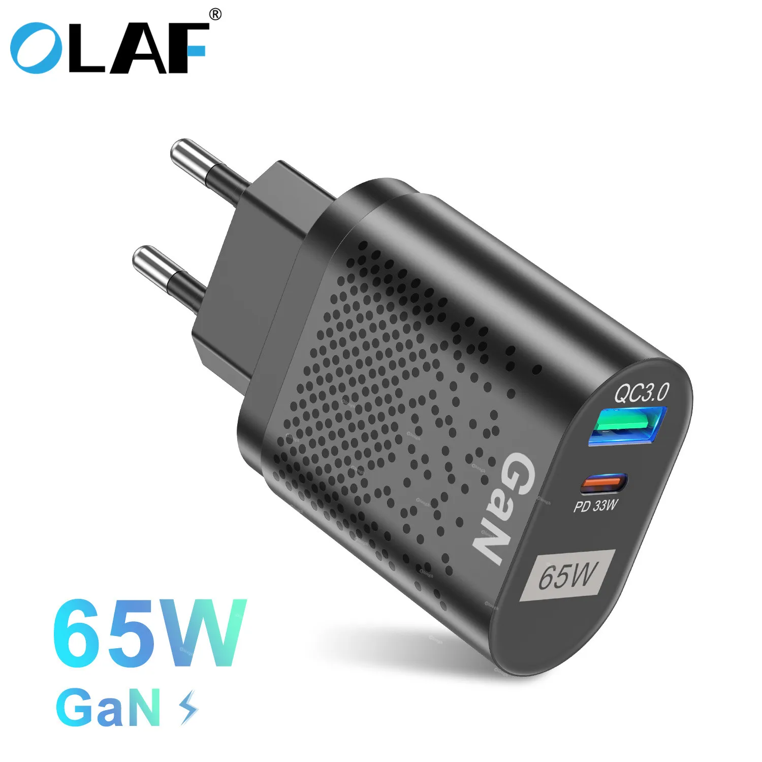 65W Gallium Nitride Quick Charger 3.0 USB Charger PD Smart Fast Charging Cell for iPhone 12 13 Xiaomi redmi poco x3 Laptop Phone
65W Gallium Nitride Quick Charger 3.0 USB Charger PD Smart Fast Charging Cell for iPhone 12 13 Xiaomi redmi poco x3 Laptop Phone