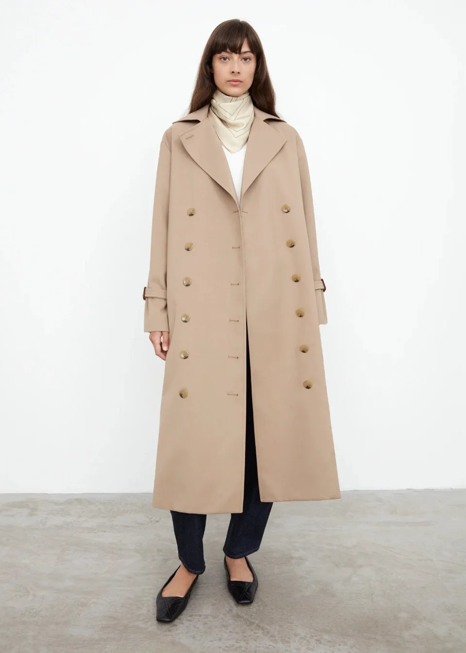 High Quality Trench Coats for Women Jackets Cotton Winter Season Oversize Pisatrenc* X-long Turn-Down Collar
High Quality Trench Coats for Women Jackets Cotton Winter Season Oversize Pisatrenc* X-long Turn-Down Collar