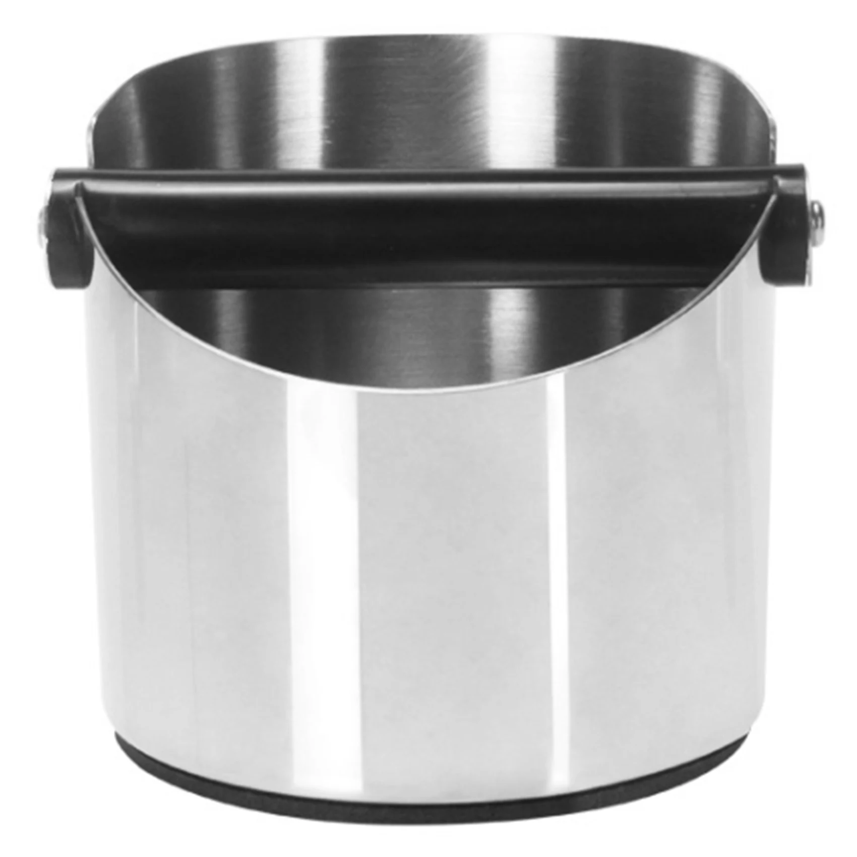 Stainless Steel Knock Box for Coffee & Espresso Grounds, Easy & Mess-Free Disposal of Coffee Puck, Removable Bar 
Stainless Steel Knock Box for Coffee & Espresso Grounds, Easy & Mess-Free Disposal of Coffee Puck, Removable Bar