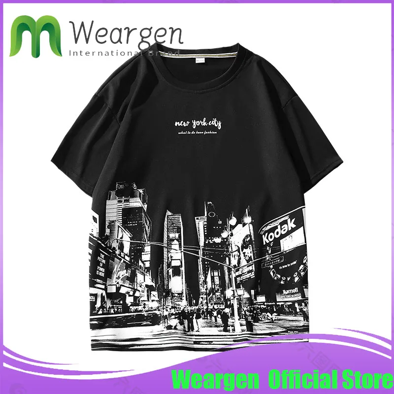 Weargen Ice silk Tees I Survived My Trip To Print Tops Casual Streetwear Men Women Unisex Fashion T Shirt TX8727
Weargen Ice silk Tees I Survived My Trip To Print Tops Casual Streetwear Men Women Unisex Fashion T Shirt TX8727