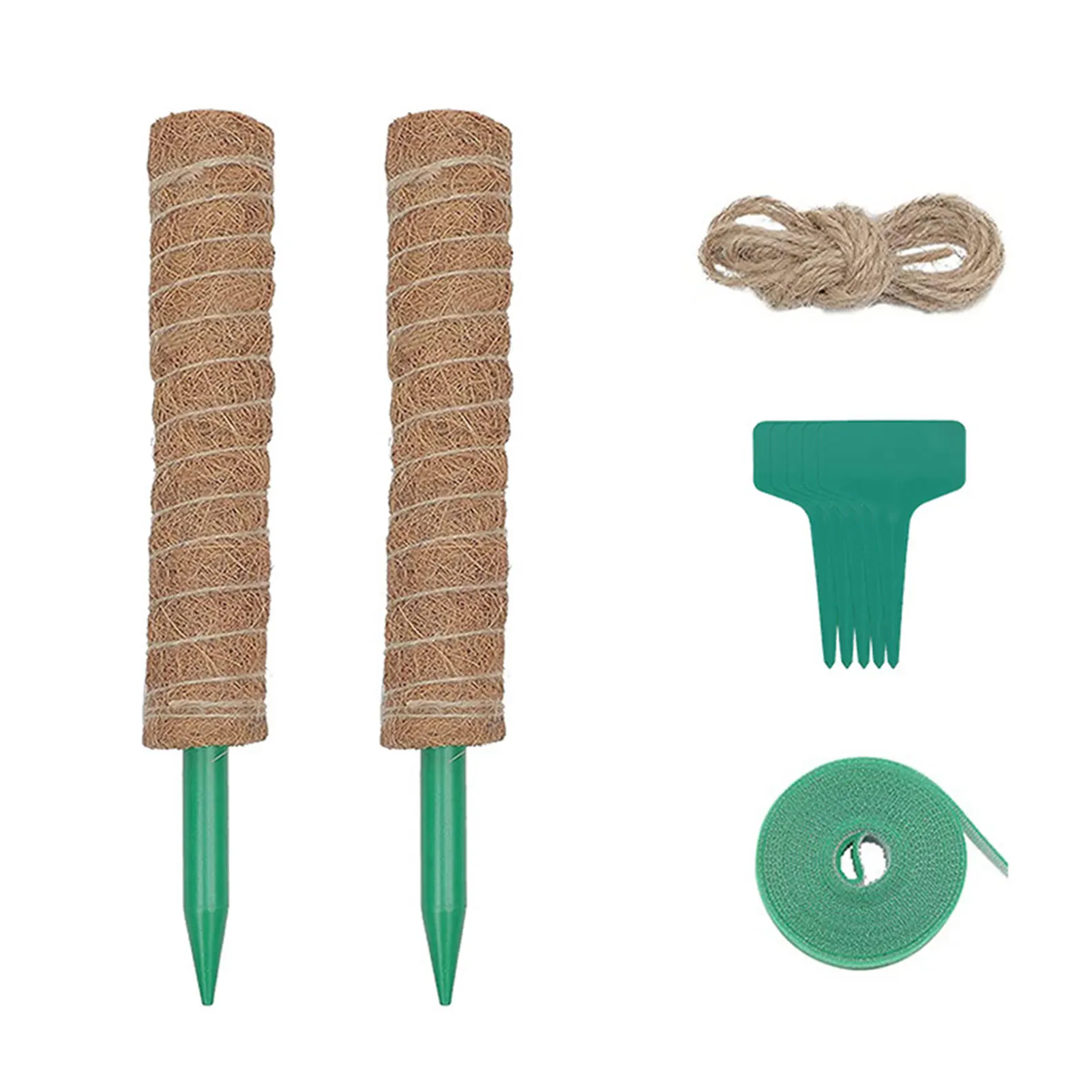 2pcs Moss Pole Garden Insert Durable Support Stick Twist Ties Climbing Plants Accessories Monstera Vine Indoor Outdoor Backyard
2pcs Moss Pole Garden Insert Durable Support Stick Twist Ties Climbing Plants Accessories Monstera Vine Indoor Outdoor Backyard