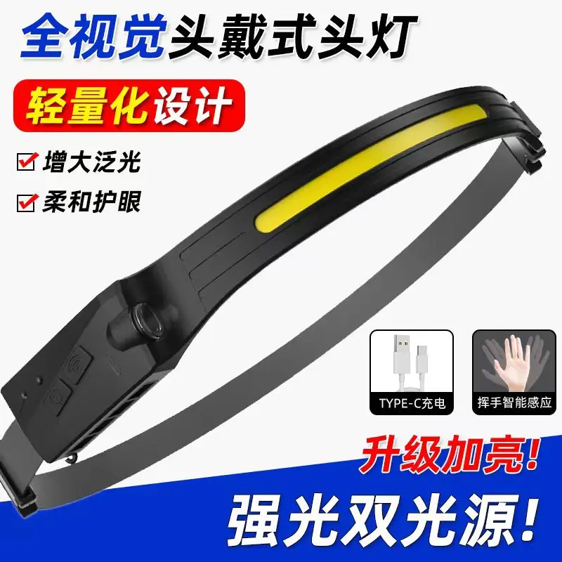 Волнистая Индукционная силиконовая фара, уличная лампа для верховой езды, USB-зарядка, головная лампа для ходовой езды, яркая фотовспышка, исследование
Волнистая Индукционная силиконовая фара, уличная лампа для верховой езды, USB-зарядка, головная лампа для ходовой езды, яркая фотовспышка, исследование