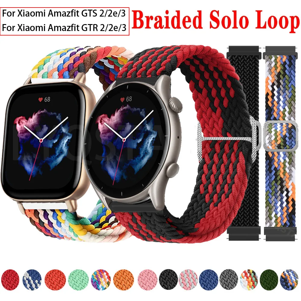 Ремешок нейлоновый для Xiaomi Huami Amazfit GTS 2/GTS2 Mini/2e, регулируемый браслет для GTS3 GTR3 Pro Amazfit 47 мм 42 мм, 20 мм 22 мм
Ремешок нейлоновый для Xiaomi Huami Amazfit GTS 2/GTS2 Mini/2e, регулируемый браслет для GTS3 GTR3 Pro Amazfit 47 мм 42 мм, 20 мм 22 мм