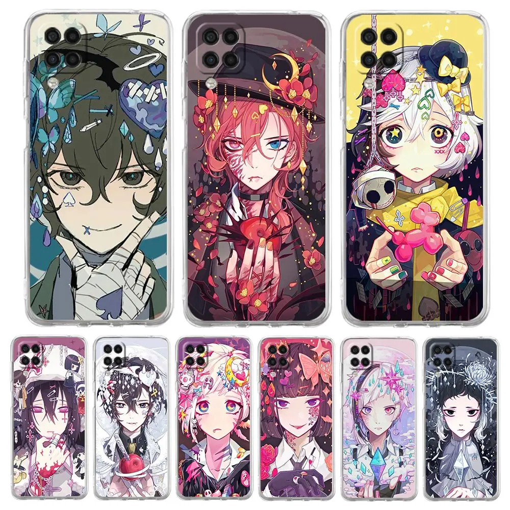 

Bungo Stray Dogs Clear Phone Case For Samsung Galaxy A51 A71 A21S A12 A11 A31 A41 A03S A22 A13 A33 A73 A53 A52 A32 5G A23 Cover