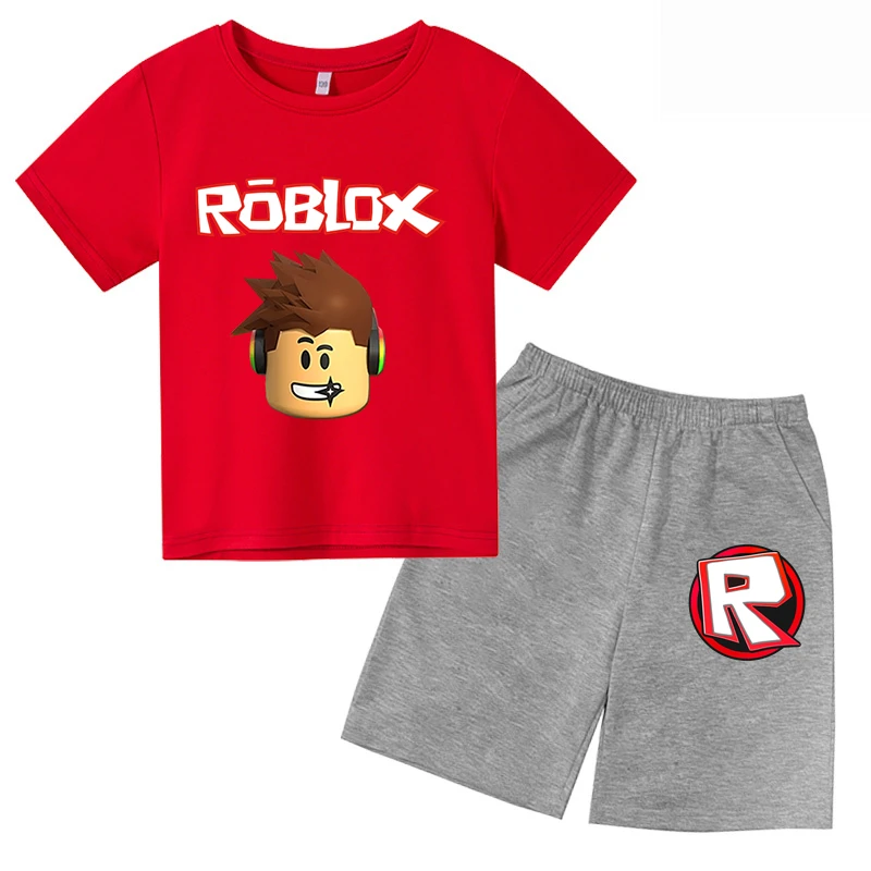 3-14 Years Kids Summer Game Robloxing Tshirt Cartoon Anime T Shirt Pants Clothes Boys Printed Outfits Sport Suit Children
3-14 Years Kids Summer Game Robloxing Tshirt Cartoon Anime T Shirt Pants Clothes Boys Printed Outfits Sport Suit Children