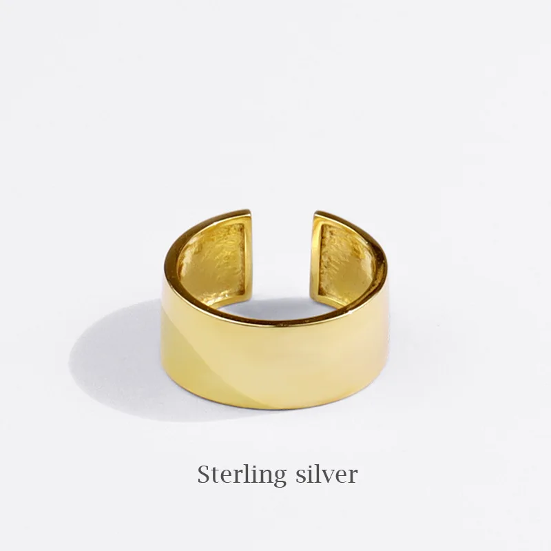 Stainless Steel Ring Punk Simple Gold Wide Edition Glossy Ring Ring Geometric Design Fashion Accessories Anniversary Party Gift
Stainless Steel Ring Punk Simple Gold Wide Edition Glossy Ring Ring Geometric Design Fashion Accessories Anniversary Party Gift