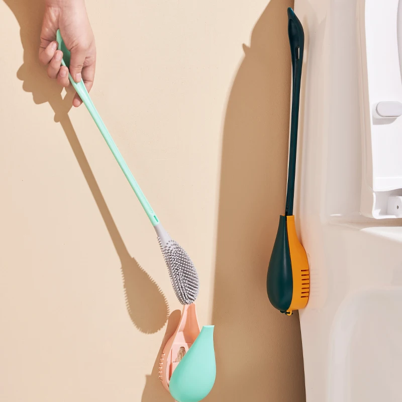 Silicone Toilet Brushes With Long Handle Hanging Holder Set Cleaning Wc Borstel Wall Mounted Toilet Brush Bathroom Accesories
Silicone Toilet Brushes With Long Handle Hanging Holder Set Cleaning Wc Borstel Wall Mounted Toilet Brush Bathroom Accesories