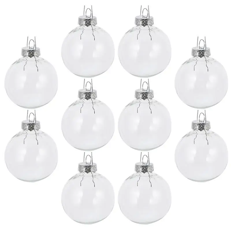 10pcs Clear Christmas Ball Xmas Tree Ornament Ball Festival Hanging Ball hristmas Decortions for Home Xmas Tree Ornaments
10pcs Clear Christmas Ball Xmas Tree Ornament Ball Festival Hanging Ball hristmas Decortions for Home Xmas Tree Ornaments
