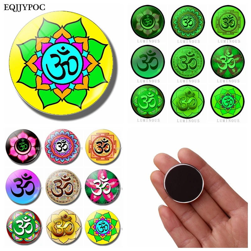 Yoga OM Glass Cabochon Fridge Magnet Souvenir Luminous Magnetic Refrigerator Magnets Whiteboard Message Sticker Home Decoration
Yoga OM Glass Cabochon Fridge Magnet Souvenir Luminous Magnetic Refrigerator Magnets Whiteboard Message Sticker Home Decoration