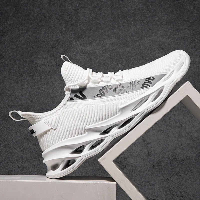 Sneakers Men Women 2022 Hot New Stretch Fabric Breathable Running Sport Shoes Trend Light Soft Hole Sole Comfortable White Shoes
Sneakers Men Women 2022 Hot New Stretch Fabric Breathable Running Sport Shoes Trend Light Soft Hole Sole Comfortable White Shoes