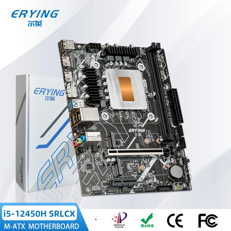 ERYING Gaming PC Desktop Motherboard with Onboard Interpose Core Kit i5 12450H SRLCX i5-12450H 8C12T DDR4 Computer Assembly Set
ERYING Gaming PC Desktop Motherboard with Onboard Interpose Core Kit i5 12450H SRLCX i5-12450H 8C12T DDR4 Computer Assembly Set