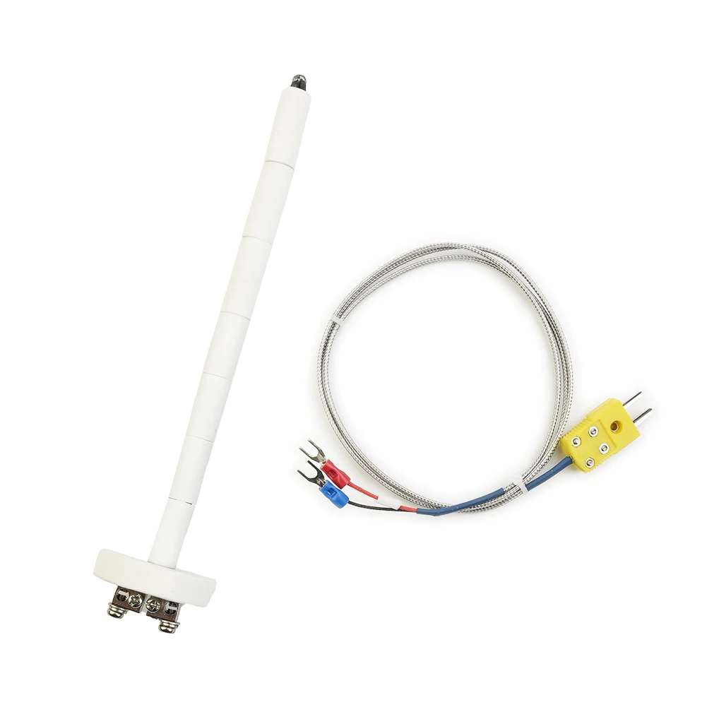 K-Type Thermocouple Block Ceramic Kiln Probe 2372/1300 Degree F/C 11G High Tool Brand New And High Quality 2020 New Arrival
K-Type Thermocouple Block Ceramic Kiln Probe 2372/1300 Degree F/C 11G High Tool Brand New And High Quality 2020 New Arrival