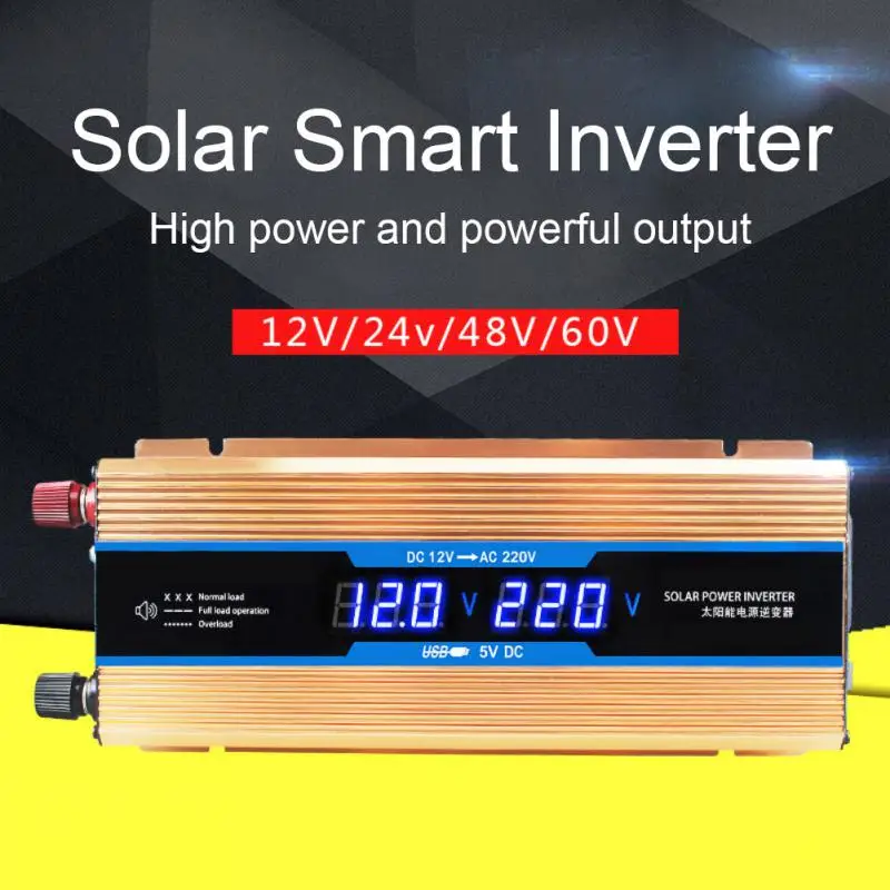 350W/700W Car Inverter DC 12V/24V To AC 220V Power Converter Digital Display USB Interface Modified Sine Wave Auto Inverters
350W/700W Car Inverter DC 12V/24V To AC 220V Power Converter Digital Display USB Interface Modified Sine Wave Auto Inverters