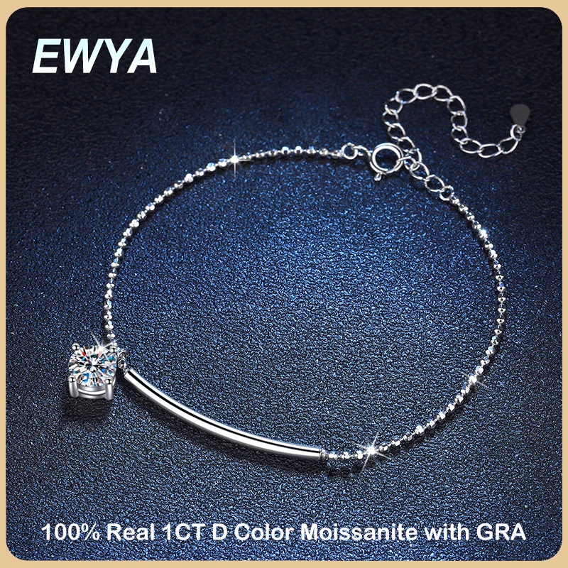 Женский браслет на ногу с муассанитом, из серебра 6,5 пробы
Женский браслет на ногу с муассанитом, из серебра 6,5 пробы