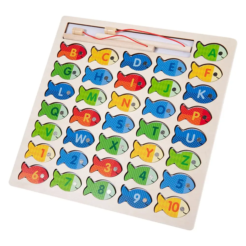 Kids Gifts for Children Early Education Puzzle With Letters Fishing Game Toys Wood Toy Catching Games Alphabet Fishing
Kids Gifts for Children Early Education Puzzle With Letters Fishing Game Toys Wood Toy Catching Games Alphabet Fishing