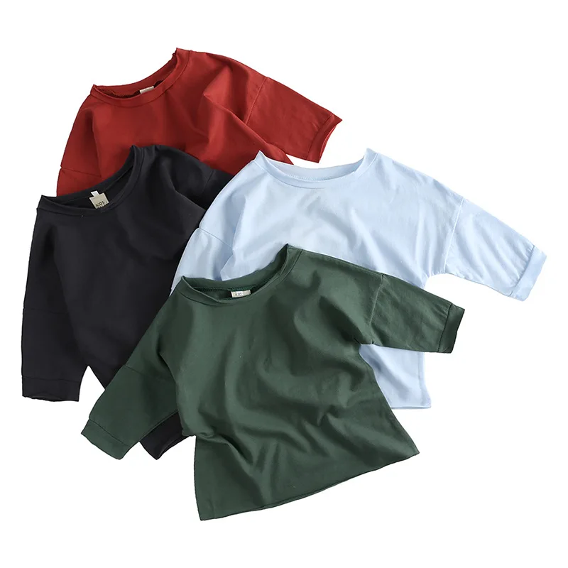 2022 Summer Cotton Kids T Shirt Solid Color Short Sleeves Baby Boys Girls T-Shirt Children Tops Tee Dropshipping
2022 Summer Cotton Kids T Shirt Solid Color Short Sleeves Baby Boys Girls T-Shirt Children Tops Tee Dropshipping