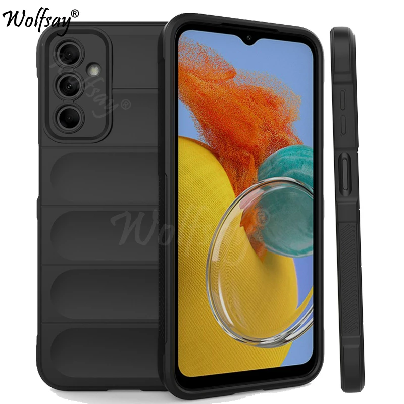 Shockproof Phone Case For Samsung Galaxy M14 Case Anti-Slip Silicone Full Edge Back Cover Samsung M14 Case For Samsung M14 5G
Shockproof Phone Case For Samsung Galaxy M14 Case Anti-Slip Silicone Full Edge Back Cover Samsung M14 Case For Samsung M14 5G