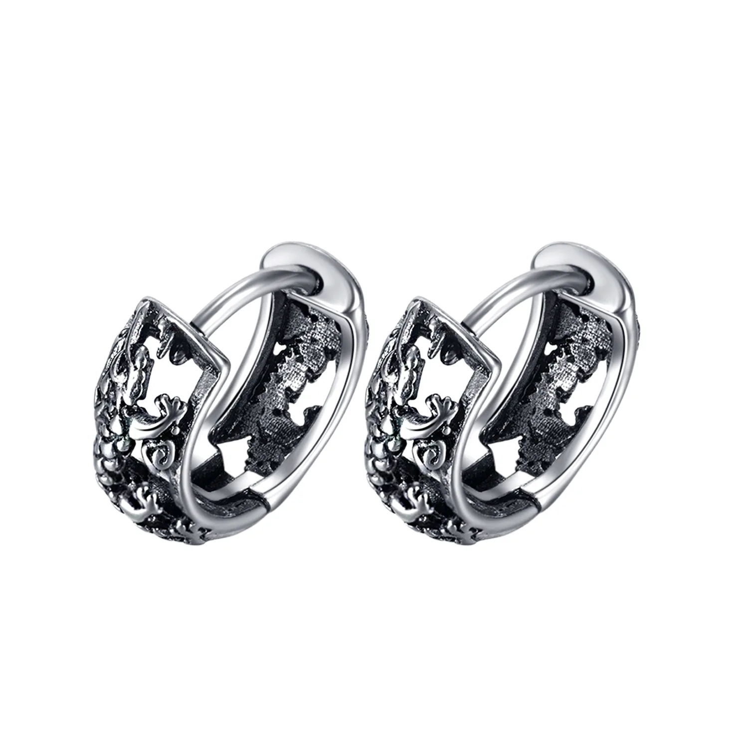 European and American retro trend cutout geometric round stainless steel stud earrings
European and American retro trend cutout geometric round stainless steel stud earrings