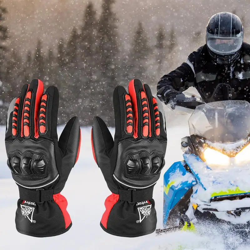 Waterproof Winter Motorcycle Gloves Anti-Slip Touch Screen Skiing Cycling Gloves For Hunt Shooting Outdoor Sports Anti-Collision 
Waterproof Winter Motorcycle Gloves Anti-Slip Touch Screen Skiing Cycling Gloves For Hunt Shooting Outdoor Sports Anti-Collision