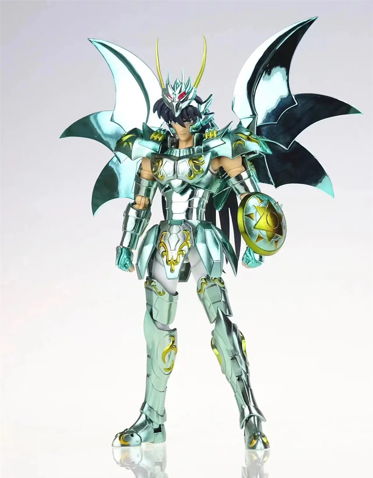 GT Great Toys Saint Seiya Myth Soul of God SOG EX TV Dragon Shiryu metal Cloth SG056 *
GT Great Toys Saint Seiya Myth Soul of God SOG EX TV Dragon Shiryu metal Cloth SG056 *