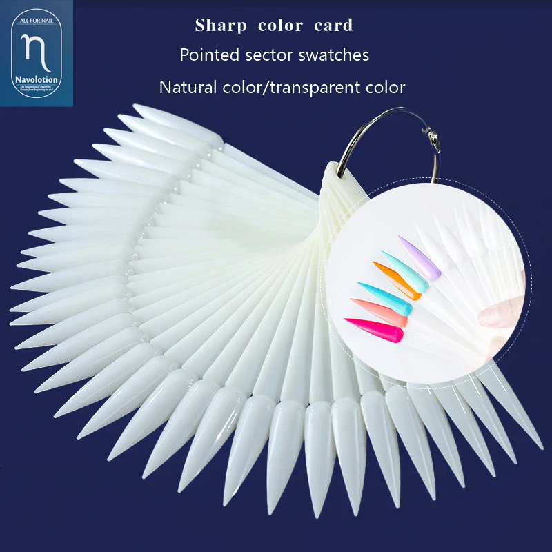 50PCS False Nail Tips Fake Color Card Transparent White Buckle Ring Nail Art Practice Display Tools Manicure Nail Accessories
50PCS False Nail Tips Fake Color Card Transparent White Buckle Ring Nail Art Practice Display Tools Manicure Nail Accessories
