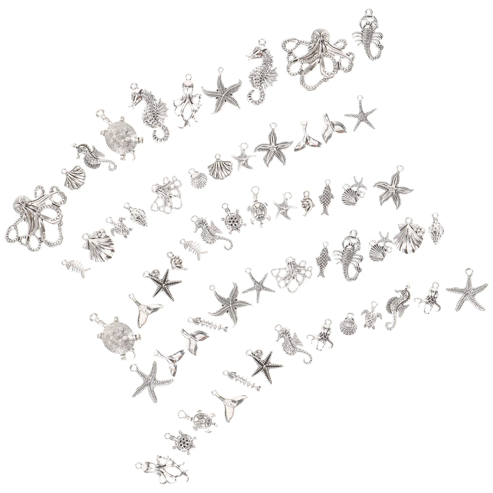 56 Pcs Octopus Necklace DIY Jewelry Charm Accessories Pendant Bracelet Metal Earring Adorable
56 Pcs Octopus Necklace DIY Jewelry Charm Accessories Pendant Bracelet Metal Earring Adorable