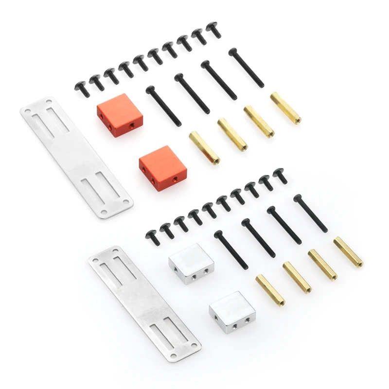 Комплект металлических сервоприводов с фиксированным кронштейном для WPL B14 B16 B36 C24 C34 1/16 обновленные детали для радиоуправляемых грузовиков ... 
Комплект металлических сервоприводов с фиксированным кронштейном для WPL B14 B16 B36 C24 C34 1/16 обновленные детали для радиоуправляемых грузовиков ...