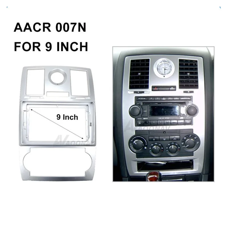 Car Radio Multimedia Dashboard 9 Inch 2DIN Car Android Radio Navigation Dashboard Frame Fit for Chrysler 300C 2005-2007
Car Radio Multimedia Dashboard 9 Inch 2DIN Car Android Radio Navigation Dashboard Frame Fit for Chrysler 300C 2005-2007