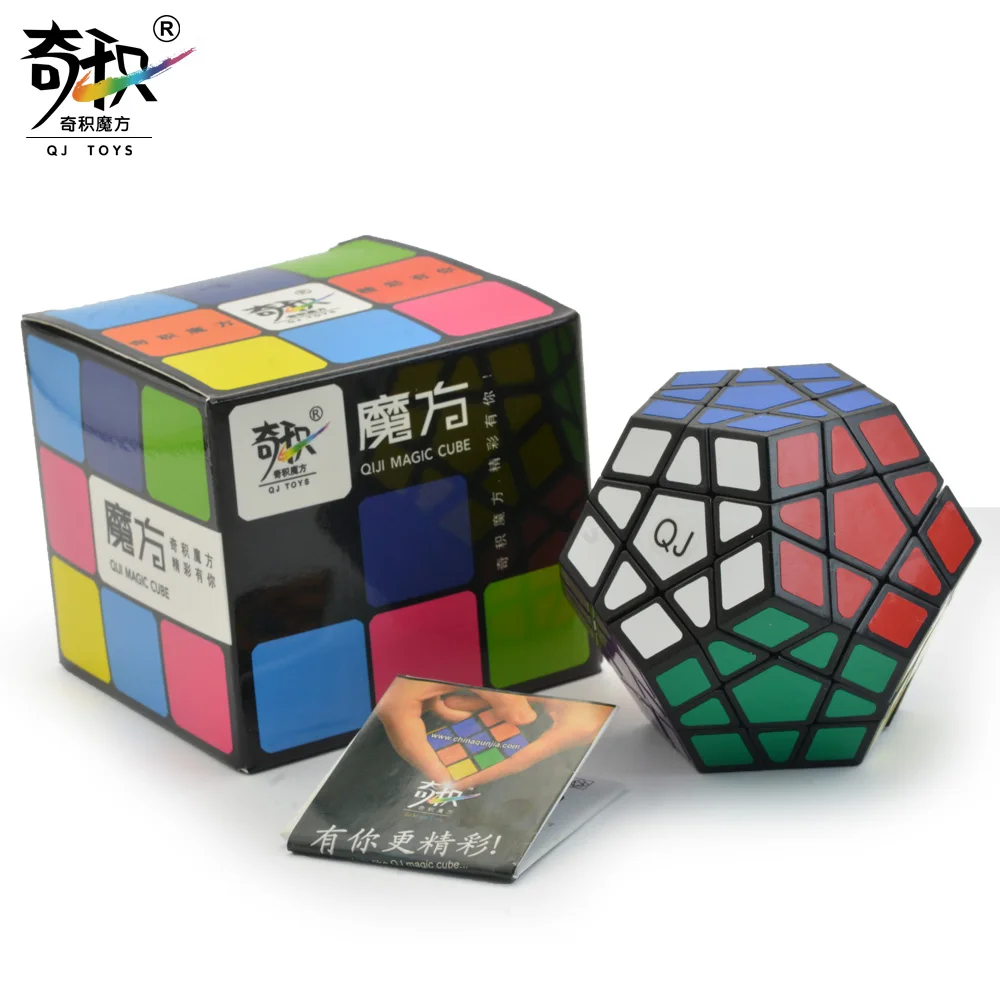 QJ Megaminxed Magic Cube with Sticker Black Cube Puzzle 3x3 Wumofang Speed Cube Game Learning Educational Toys for Children
QJ Megaminxed Magic Cube with Sticker Black Cube Puzzle 3x3 Wumofang Speed Cube Game Learning Educational Toys for Children