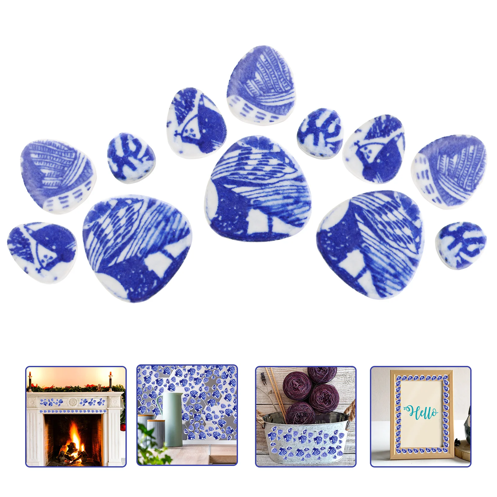 1 Bag DIY Mosaic Pieces Chinese Style Retro Irregular Mosaic Tiles Crafts DIY Mosaic Pieces Pebble Mosaic Pieces
1 Bag DIY Mosaic Pieces Chinese Style Retro Irregular Mosaic Tiles Crafts DIY Mosaic Pieces Pebble Mosaic Pieces